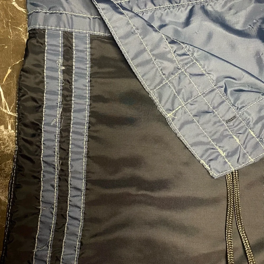 Birdwell Black and Blue Board Shorts. Size 36 - Picture 3 of 8